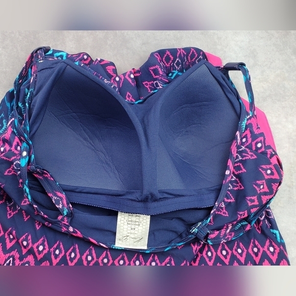 KIAN D  One-piece Colorful Women's Swimsuit Size 4XL - Picture 5 of 9